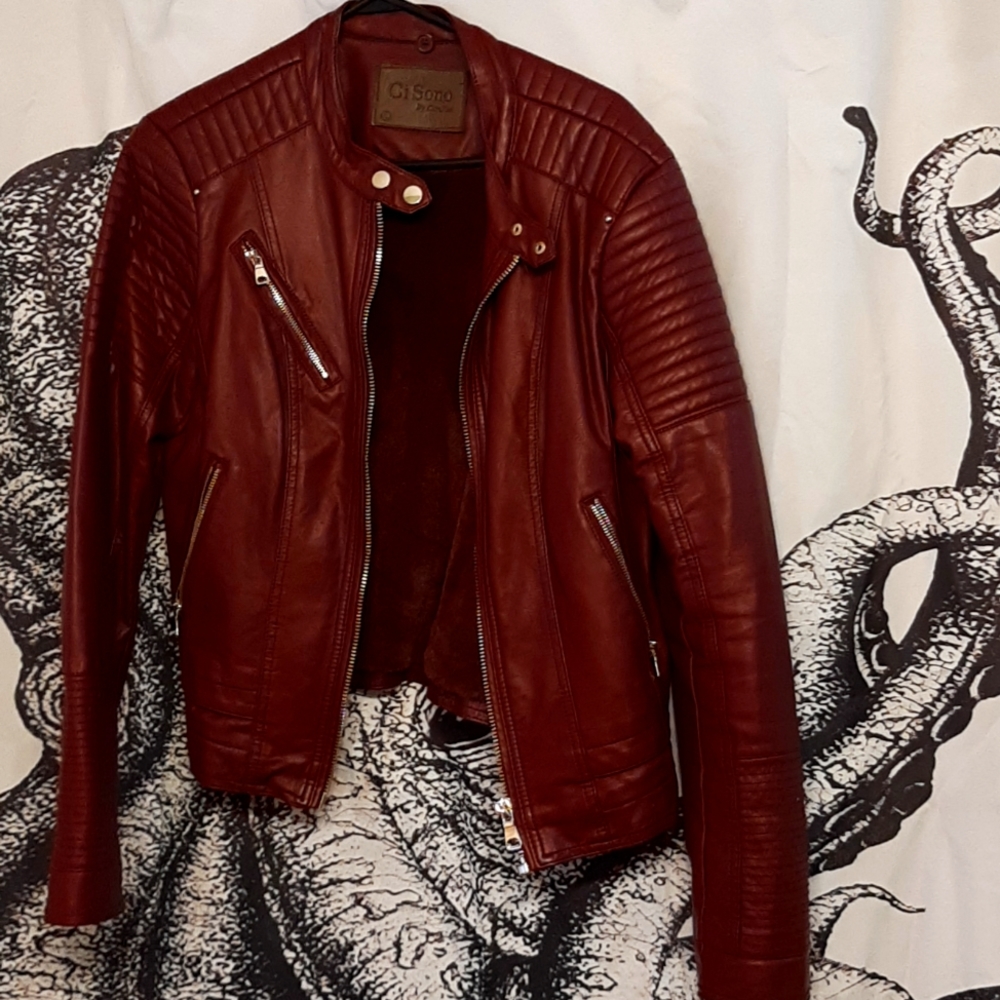 Pleather jacket